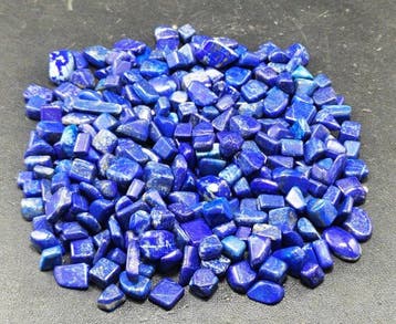 Natuurlijke lapis lazuli Goud nuggets - Hoogte: 25 mm -