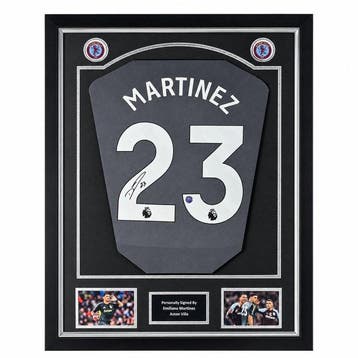 Aston Villa - Premier League - Emi Martinez - Premium Frame, Nieuw