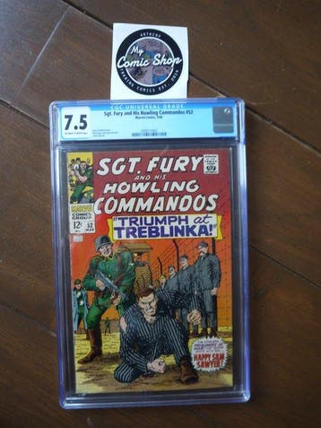Sgt. Fury (1963) #52 - 1 Graded comic - Eerste druk - 1978 -, Nieuw