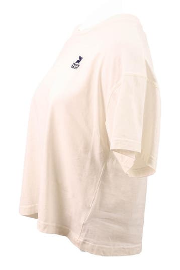 The New Society T-shirt in maat S Beige, Kleding | Dames, The New Society, Verzenden, Zo goed als nieuw, Beige