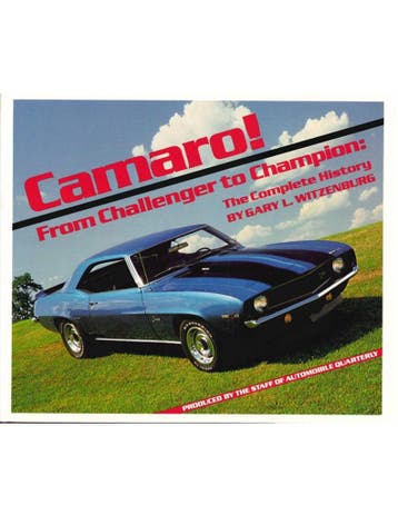 CAMARO FROM CHALLENGER TO CHAMPION: THE COMPLETE HISTORY, Nieuw, Chevrolet, Author