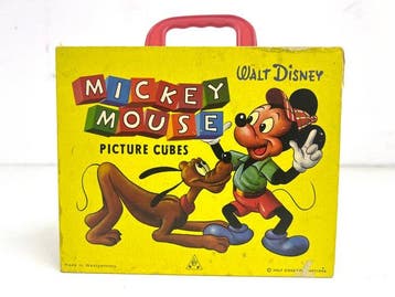 Mickey Mouse picture cubes - Disney - 1950, Nieuw