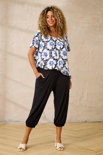 ZHENZI broek 7/8 elastiek zoom Maat:, Kleding | Dames, Verzenden, Nieuw, Overige kleuren