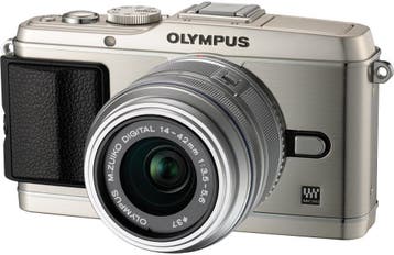 Olympus PEN E-P3 Systeemcamera + 14-42mm II R MSC Lens - Zil, Verzenden, Zo goed als nieuw