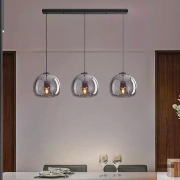 Moderne LED Hanglamp Glas - Design Plafondlamp voor Eetkamer, Verzenden, Nieuw