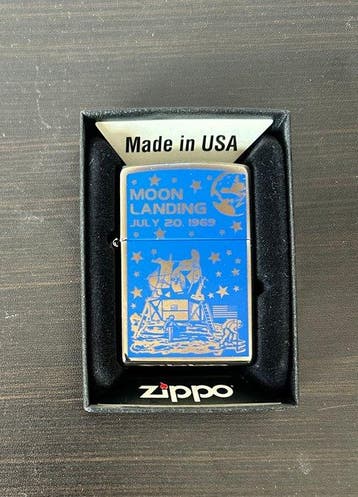 Zippo - H16 - july 20, 1969 - Moon Landing - Zonder, Nieuw