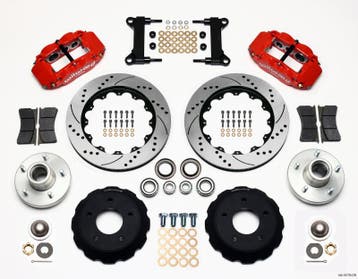 Wilwood Narrow Superlite 6R Front Hub Kit 14.00in Drill Red, Ophalen of Verzenden, Nieuw