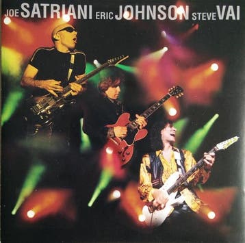 cd - G3, Joe Satriani, Steve Vai, Eric Johnson - G3 - Liv..., Verzenden, Zo goed als nieuw