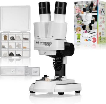 Biologie Microscoop Set | Inclusief Monsters | Laatste Stuk!, Ophalen of Verzenden, Zo goed als nieuw, Ontdekken, Met licht