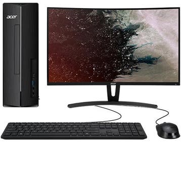 Acer Aspire PC Met 27 Monitor, Computers en Software, 8 GB, Refurbished, 1024 GB, Intel Core i5