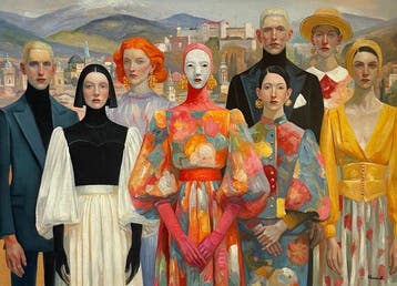 Luca Nowak (XX-XXI) - Couture di fiori