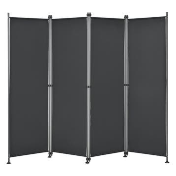 Tuinscherm scheidingswand zonwering 170x215 cm zwart, Verzenden, Nieuw