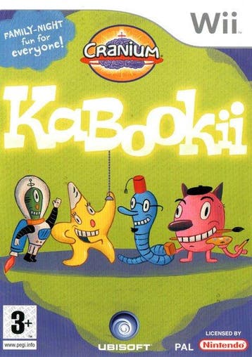 Wii Cranium Kabookii, Verzenden, Zo goed als nieuw
