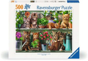Katjes in het Rek Puzzel (500 stukjes) | Ravensburger -, Hobby en Vrije tijd, Verzenden, Nieuw