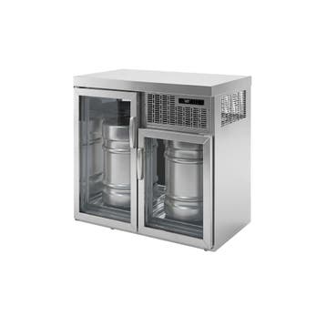 GGM Gastro | Fustenkoeling stekkerklaar - 2x50L fusten - |, Verzenden, Nieuw in verpakking, Koelen en Vriezen