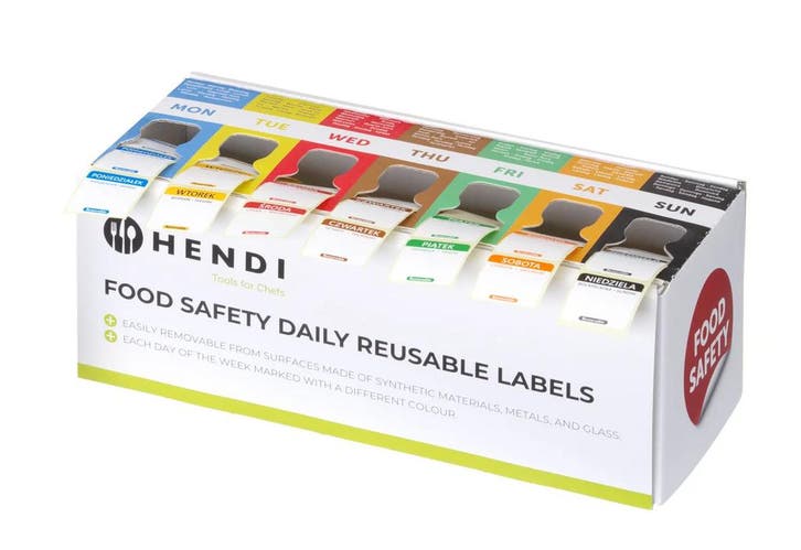 Voedselveiligheid stickers | Met dispenser | 1000 stuks |..., Zakelijke goederen, Horeca | Keukenapparatuur, Verzenden