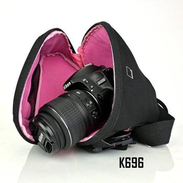 Nikon D3200 + AF-S 18-55mm + cameratas Digitale reflex, Nieuw