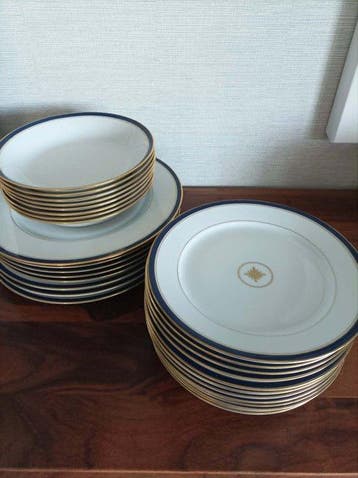 Tafelservies (28) - Porselein - Porselein uit Sologne,