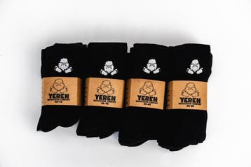 Yeren Werksokken Sportsokken Grote Maten Reusachtig Comfort, Nieuw, Overige maten, Zwart, Yeren