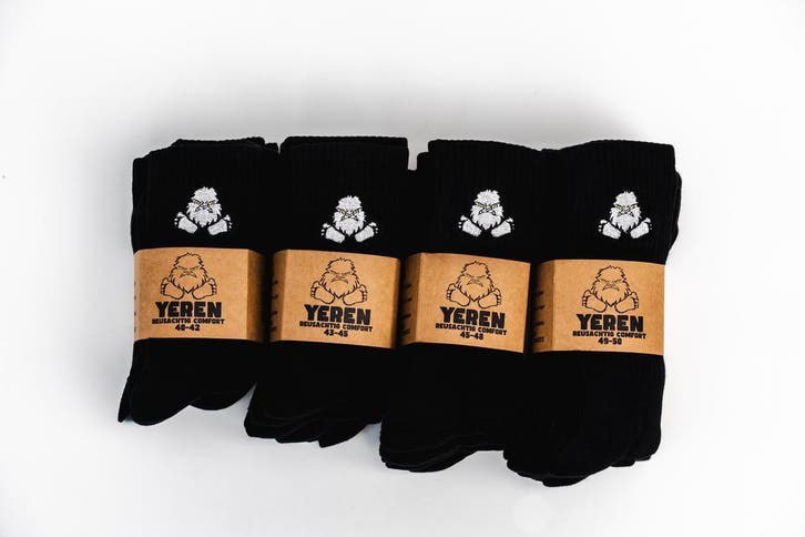 Yeren Werksokken Sportsokken Grote Maten Reusachtig Comfort, Kleding | Heren, Sokken en Kousen, Zwart, Nieuw, Overige maten