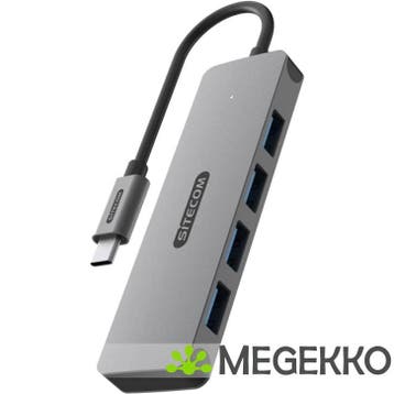 Sitecom USB-C to 4x USB-A Hub, Verzenden, Nieuw, Sitecom