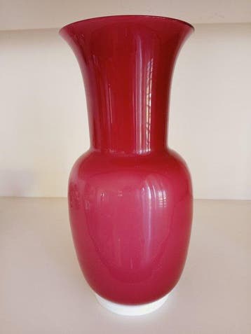 Venini - Vaas - Opalino - Opaline glas, 39 cm - Venini