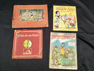 Snow White & The Seven Dwarfs - 4 Various merchandise, Nieuw