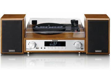 Lenco MC-160WD - HiFi Stereo Set - Platenspeler DAB+, Verzenden, Zo goed als nieuw