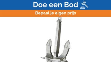 Bieden: Sanguineti Hall anchor 200 KG galvanized, Watersport en Boten, Ophalen of Verzenden, Nieuw