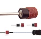 Set van 100 schuurbandjes, P600, met 2 x opspandoorn, Ophalen of Verzenden, Nieuw