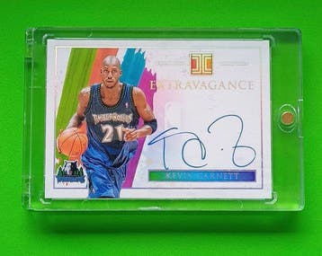 2020 Panini Kevin Garnett Auto /5 Limited edition,, Verzamelen, Nieuw