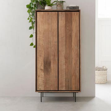 *WOONWINKEL* DTP Home Metropole Teakhouten Wandkast, Huis en Inrichting, Kasten | Wandmeubels, Verzenden, Nieuw