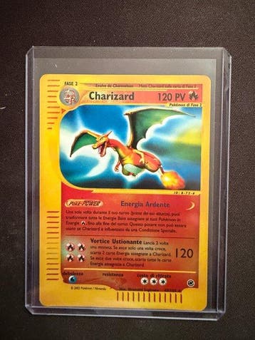 Pokémon - 1 Card - Charizard 40/165 Foil - WOTC - Expedition, Nieuw