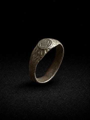 Oud-Romeins, Keizerrijk Brons Ring - 1e tot 3e eeuw na, Antiek en Kunst