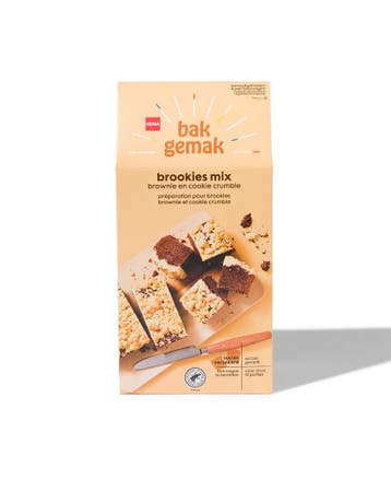 HEMA Brookies mix vegan, Verzenden, Nieuw
