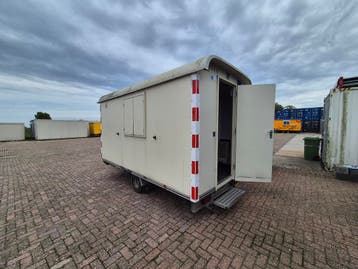 Keetwagen schaftwagen 4m langzaamverkeer HS-1656, Verzenden