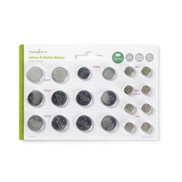 Knoopcel batterij multiverpakking | Nedis | 20 stuks, Verzenden, Nieuw