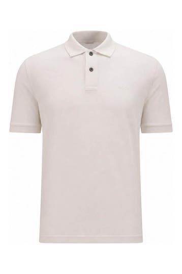 Boss Polo in maat L Wit, Verzenden, Zo goed als nieuw, Wit, Boss