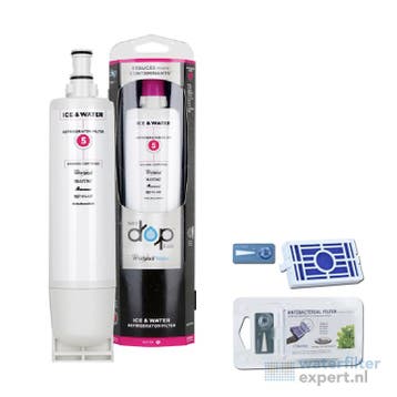 Whirlpool Waterfilter SBS001 + Luchtfilter Antibacterieel, Verzenden, Nieuw