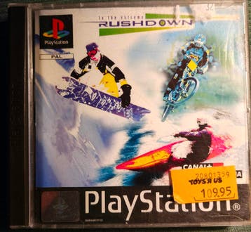 Rushdown-Standaard (PlayStation 1) Gebruikt, Verzenden, Nieuw