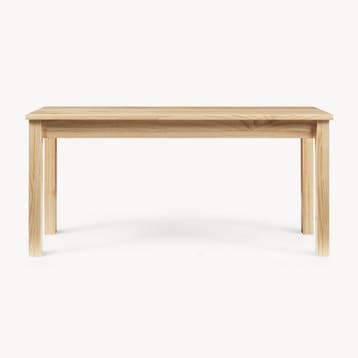 Eetkamerbank Trerunulu 100x35x45 cm naturel [en.casa], Huis en Inrichting, Banken | Sofa's en Chaises Longues, Verzenden, Nieuw