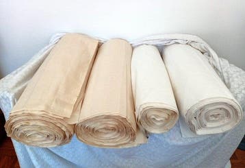 Italia trama lino/cotone - Textiel (4) - 4000 cm - 240 cm