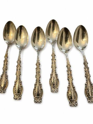 Frank M. Whiting & Co. - Lepel (6) - .925 zilver