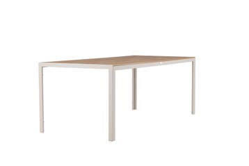 Tuintafel Toscane Beige Teak/Polywood 205x90 cm The Outsider, Verzenden, Nieuw