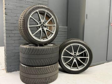 Originele AMG velgen Mercedes-Benz E-KLASSE Winterset 19, 19 inch, Gebruikt, 295 mm, Banden en Velgen