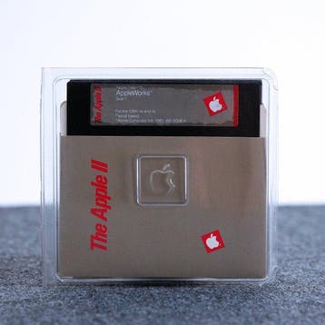 Apple AppleWorks 3-Floppy Software Set for Apple IIe & IIc, Nieuw