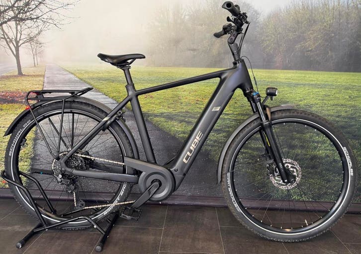 Cube Nuride Pro Elektrische fiets met Bosch CX Middenmotor, Fietsen en Brommers, Elektrische fietsen, 50 km per accu of meer, Zo goed als nieuw
