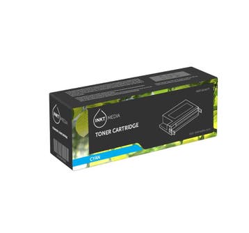 Geschikt Samsung CLP-500D5C toner cyaan van Inktmedia, Nieuw, Toner, Inktmedia