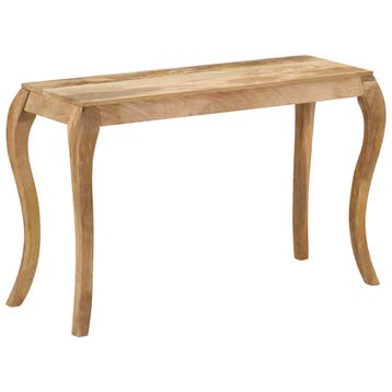 vidaXL Wandtafel 118x38x76 cm massief mangohout, Huis en Inrichting, Kasten | Buffetkasten, 100 tot 150 cm, Verzenden, Nieuw, Minder dan 100 cm