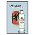 Bacardi spiegel - Fles & logo, Ophalen of Verzenden, Nieuw